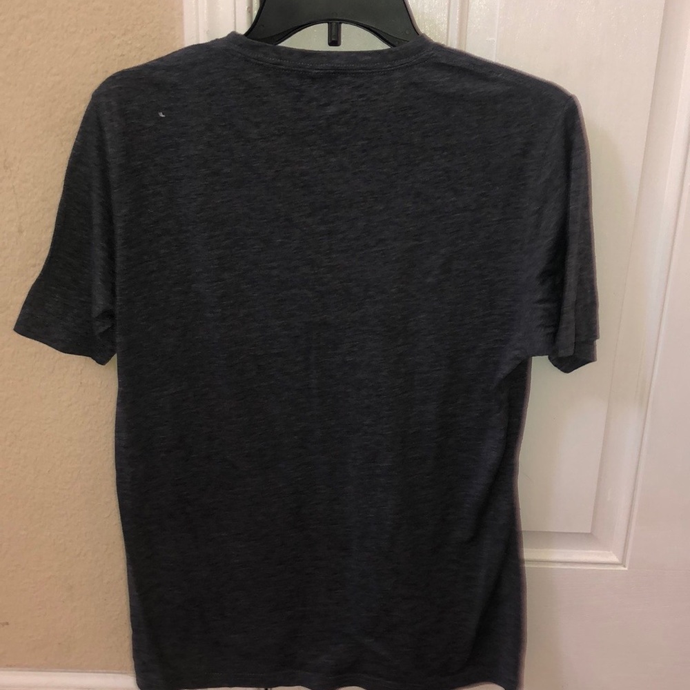 gray n blue tee - Picture 3 of 3